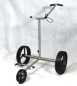 Preview: Kingfisher® K2, Golftrolley elektrisch und schnell-klappbar, Bedienung durch Drehrad, 42mm High-Tech-Antriebe "Made in Germany", Bergabfahrbremse