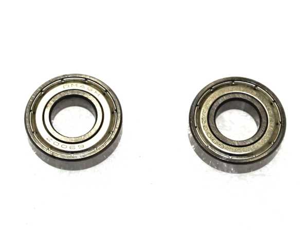 Kugellager, Maße 10/22/6 mm oder 12/21/5 mm oder 8/22/6 mm,  in Paar, auf Vorderrad oder Hinterräder von Parccurate Golftrolleys und Elektro Golftrolleys