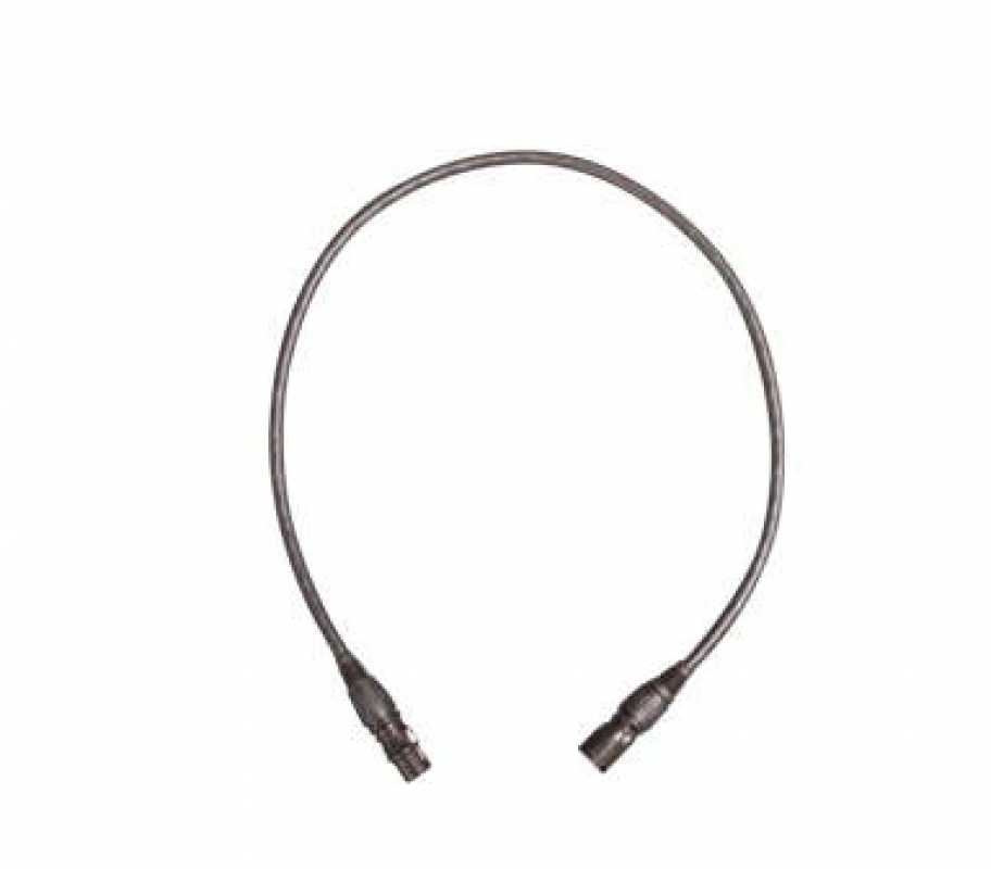extension cable, suitable for XLR plugs (neutrik, 3 pole)